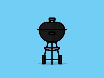 Weber Grill grill illustration summer weber