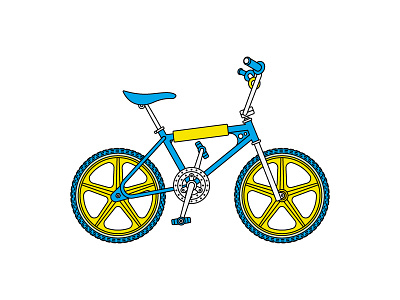WIP Bike Illustration bicycle bike bmx