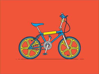 Bike Illustration Final bicycle bike bmx