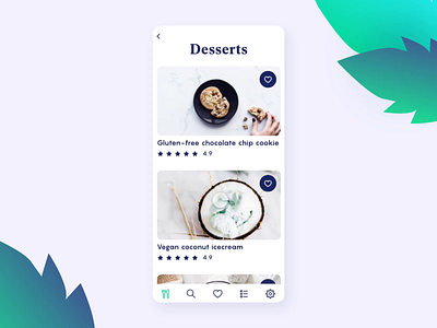 Healthy Cooking App - Beetroot adobe xd app chef clean cooking favorite food fresh green healthy ingredients interface ios mobile app ratings recipe screen ui vegan vegetarian