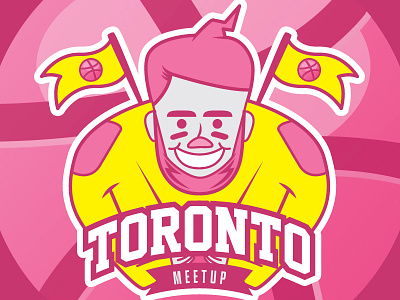 Dribbble x Shopify: Toronto basketball dribbble illustration meetup shopify toronto