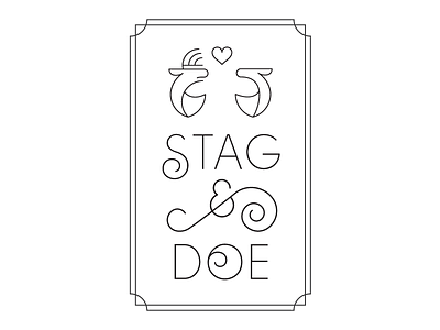 Stag & Doe doe stag stag and doe wedding