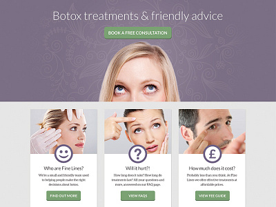 Botox Clinic Homepage