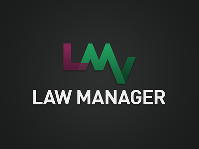 Law Manager Logo Idea Three app din logo logos logotype mark