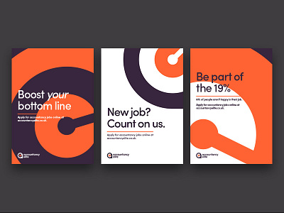 Accountancy Posters accountancy branding grid modernist poster recruitment swiss