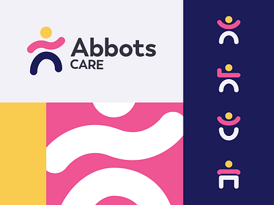 Care Home Branding brand branding care icon logo