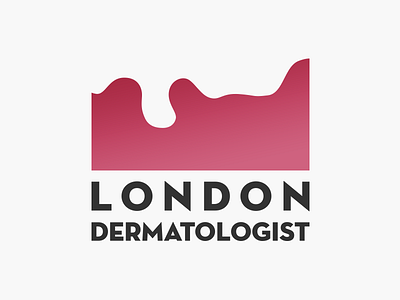 London Dermatologist logo logos typography
