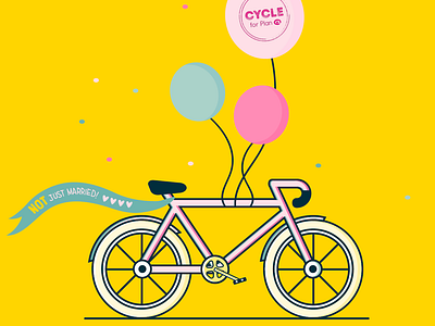 Cycle for Plan - Malawi bike childmarriage illustration illustration design travel