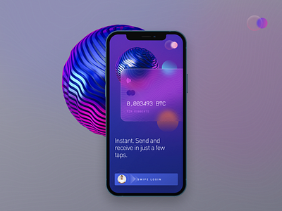 Wallet App app color design illustration iphone logo web