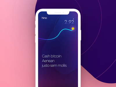Hinocash Coin app bitcoin chart coin color iphone logo texture x