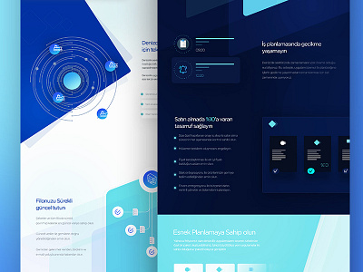 Landing Page calendar color landing logo page responsive ship ui ux