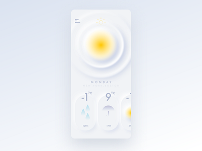 Weather Soft UI