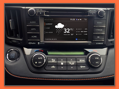 Rav4 Dash Interface WIP
