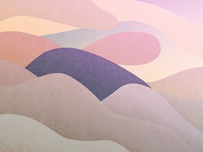 Sunrise Mountains abstract clouds fog illustration mountain photoshop sunrise