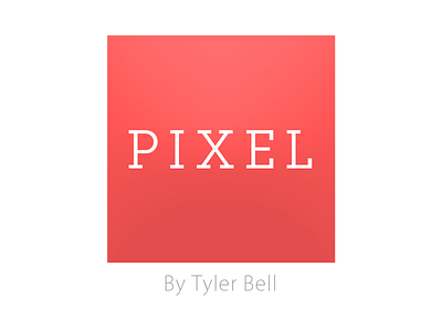 Pixel Dribbble 2x bell belltyler design logo pixel square tyler type