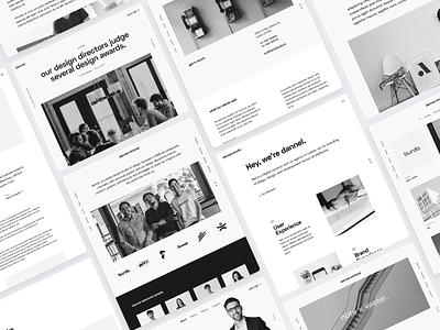 Dannel - Creative, Minimal Personal Portfolio & Digital Agency design digital agency figma personal portfolio template ui ux website