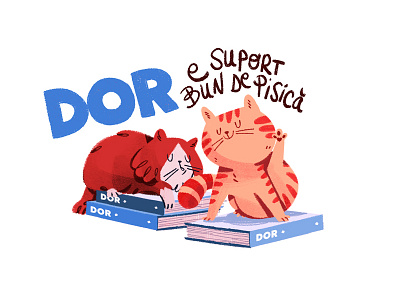 DOR Magazine Cat Illustration