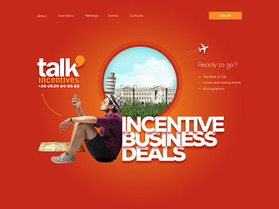 Talk Insentivies design ui web