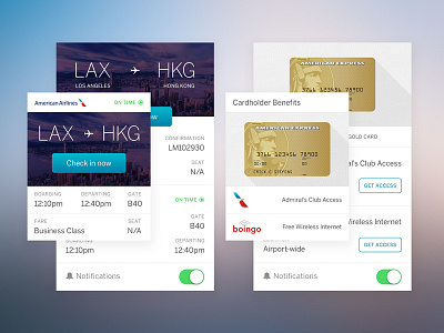 Card-Based UI app cards ios travel ui ux