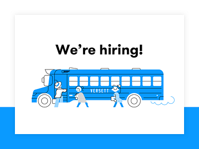 We're Hiring! developers engineers front end hiring react