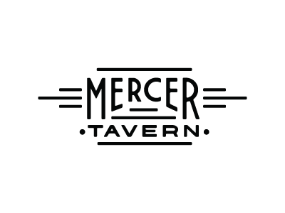 Mercer Tavern Wordmark