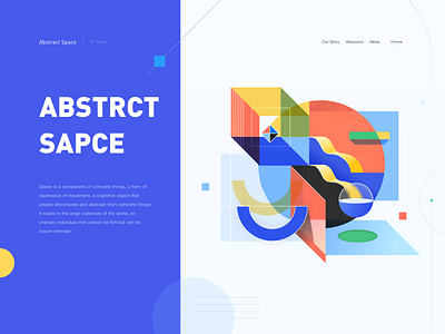abstract space by myeunhyuk on Dribbble