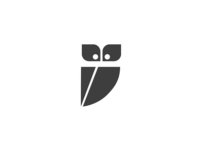 Owl icon illustration illustrator logo