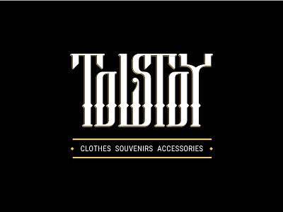 Tolstoy accessories clothes logo souvenirs tolstoy