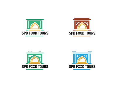 SPB food logo saint petersburg tourism