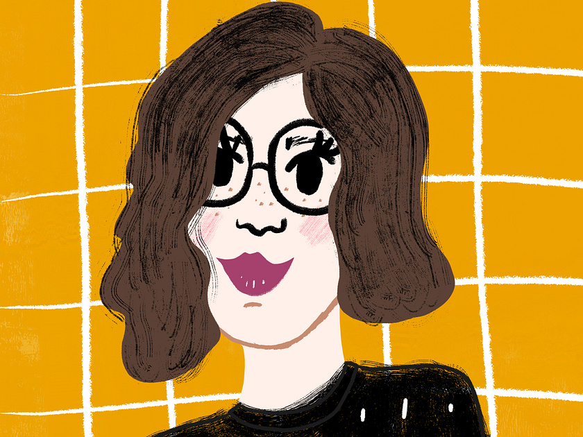 Self Portrait by Melanie Appel on Dribbble