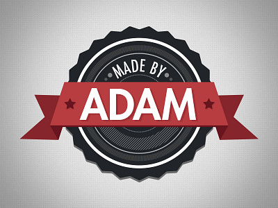 Made by Adam Logo