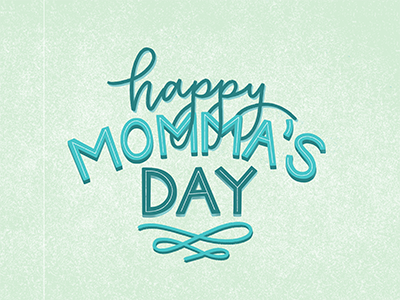Moms Day bright cartoon celebration cursive exciting fun illustration mom mother mothers day texture typography
