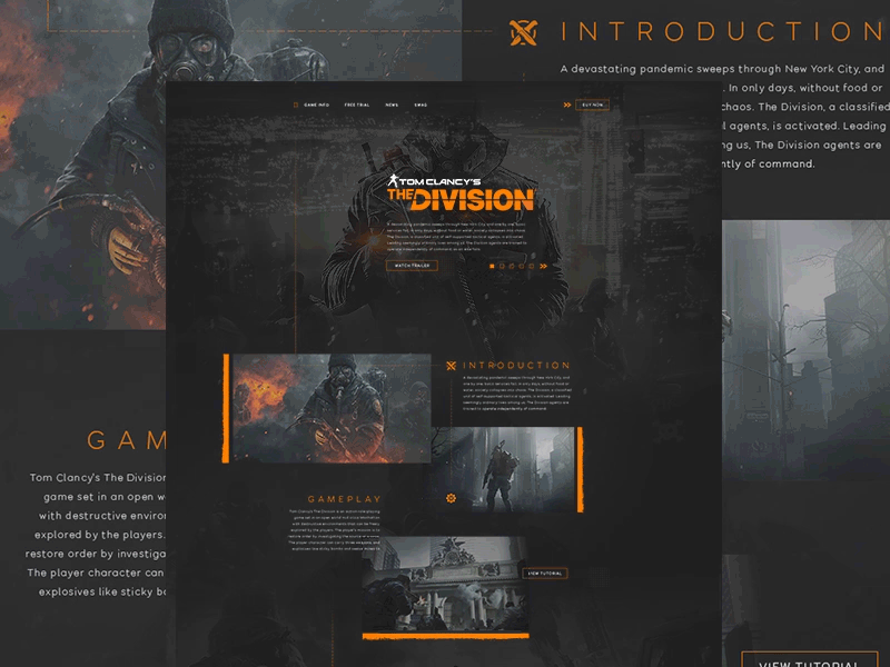 The Division - Mockup Concept