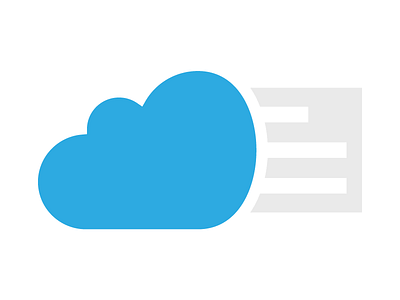 Cloud Document cloud curly document fast