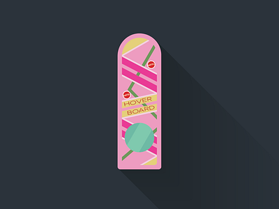 Hoverboard back to the future flat future hoverboard huvr pink shadow skate