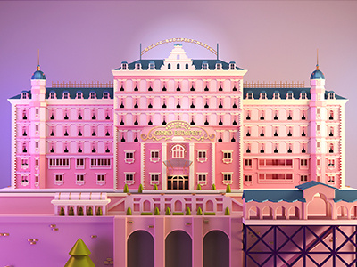 The Grand Hotel Budapest, tribute to W.A.