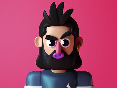 guy 3d characterdesign characters cinema4d cool design guy illustration toy