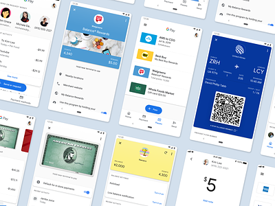 Google Pay Design System app component component library design design system designs google library mobile payment payments product product design ui ui library uiux wallet wallet app