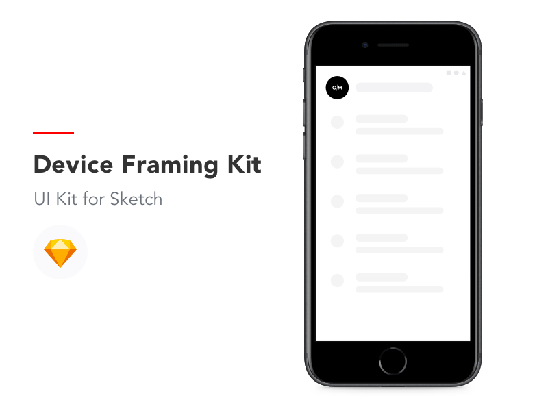Device Framing Kit android device download free ios mockup resource sketch template ui kit