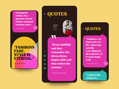 Hello beauties - Fashion quotes branding colored design illustration landing page logo ui ux web web design