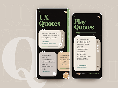 UX Quotes - Play with quotes