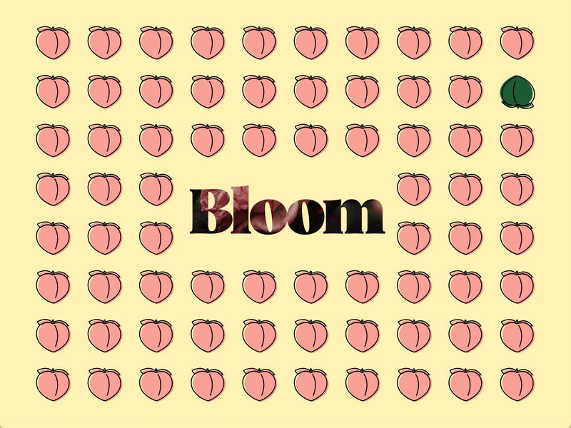 Bloom bloom flowers peach troye sivan