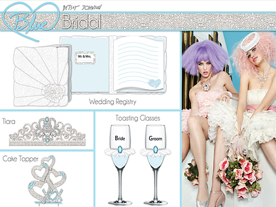 BETSEY JOHNSON BRIDAL - BLUE development product