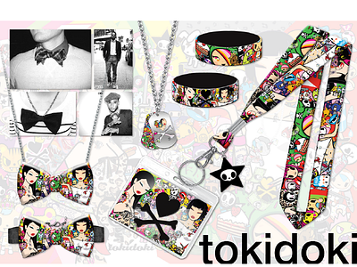 Tokidoki costume jewelry licensed