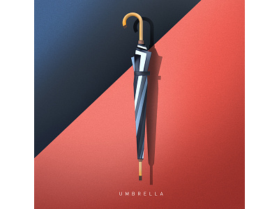 Umbrella graphic design illustration series vector