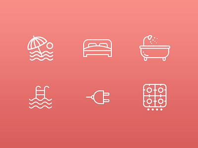 amenities icons amenities appartments icon design icons mobile app icons rental rentals