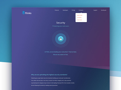 Security page