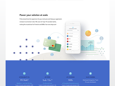 fintech website redesign fintech illustration layout ui website website design