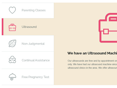 Lennon Center Website babies pregnancy center redesign ui website wordpress