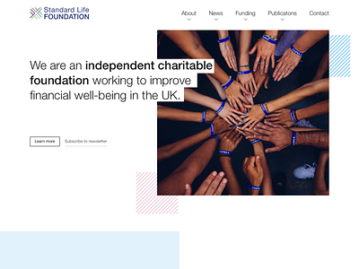 Standard Life Foundation - Website Design